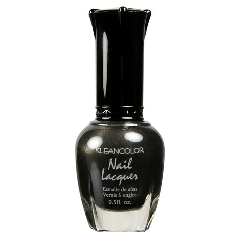 NAIL LACQUER-SHIMMER FINISH Charcoal