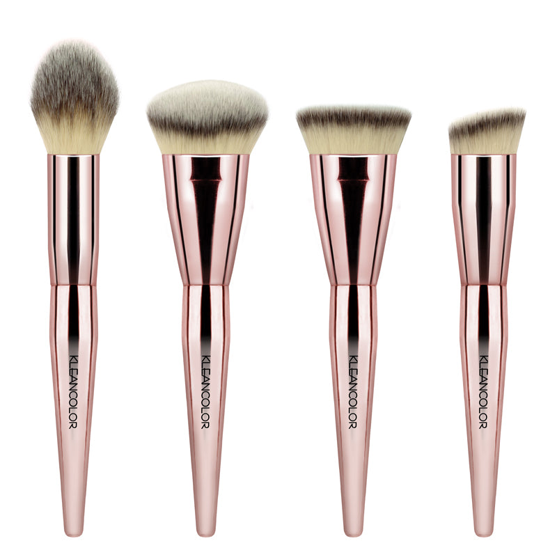STOP & SMELL THE ROSES-4 PIECE CONTOUR BRUSH SET