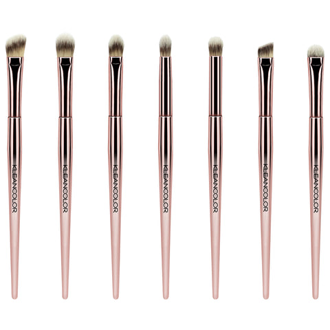 STOP & SMELL THE ROSES-7 PIECE EYE BRUSH SET